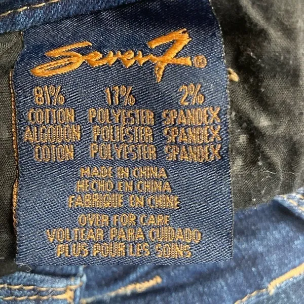 SEVEN 7, Women’s Embellished Denim Jeans, Sz 27‎ - Image 7