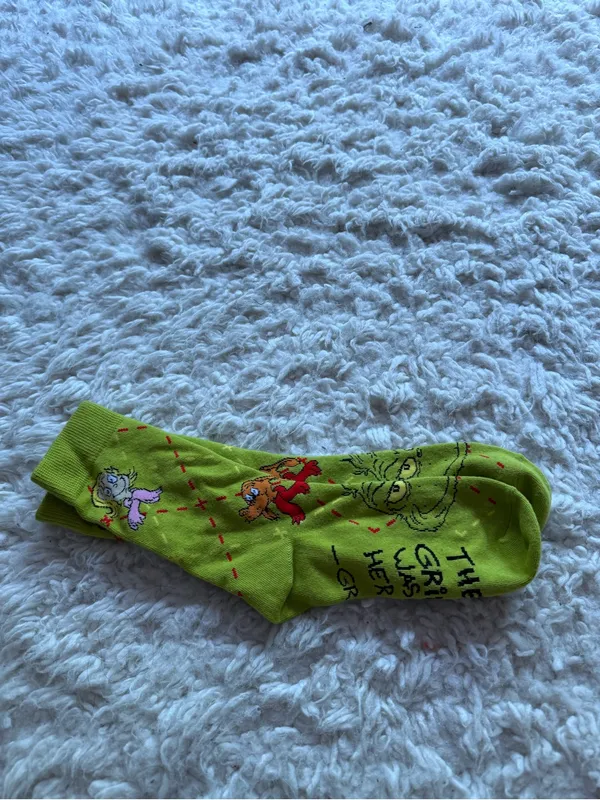 Grinch x McDonald's Character Crew Socks - Image 3