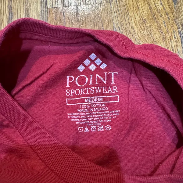 point sportswear texas tshirt Red Size M - Image 2