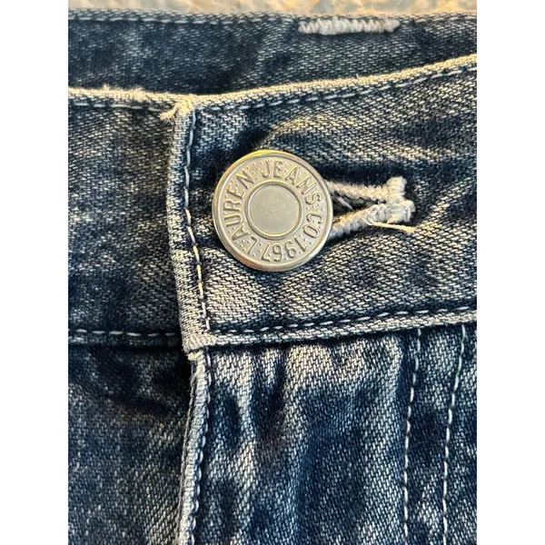 Ralph Lauren Jeans Co straight leg medium wash pants size 14W classic - Image 7