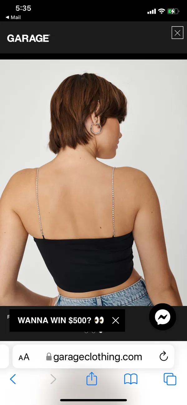 Garage Crop Top - Image 3
