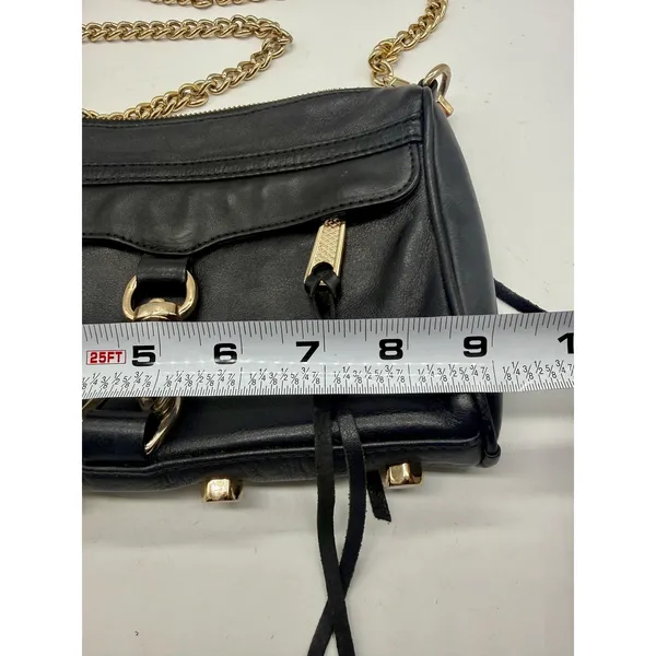 Rebecca Minkoff M.A.C. (Morning After Clutch) or Mini M.A.C. Crossbody Bag Black - Image 3