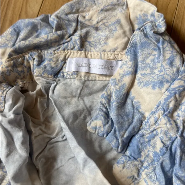 Blue and White Pajama Set - Image 3