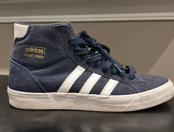Adidas Navy Blue Hightops - Image 2
