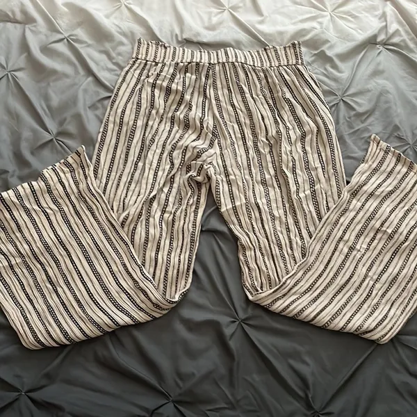Joe B by Joe Benbasset Striped Linen Casual Pants Size M - Image 10