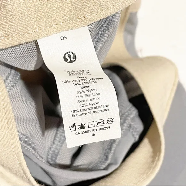 Lululemon One Size‎ Fast and Free Panel Elite Athletic Hat - Image 5
