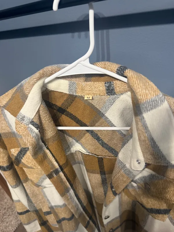 Women’s Shacket Brown Size L - Image 3