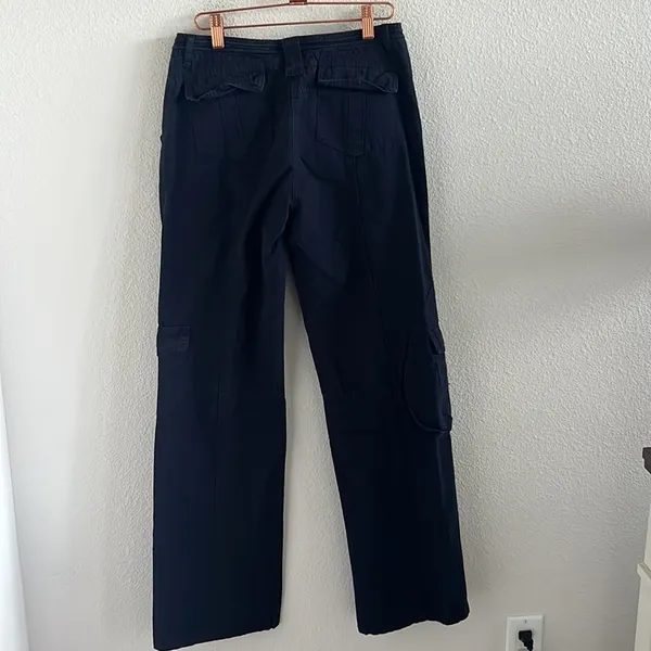 Brandy Melville Cargo Pants - Navy - Image 2
