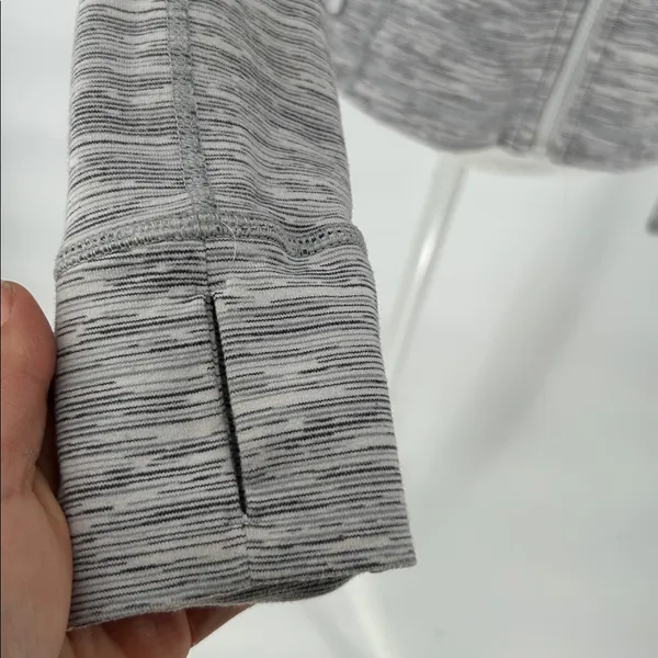 Lululemon Define Jacket Size 8 Wee Are From Space Ice Grey Alpine Full Length - Image 6