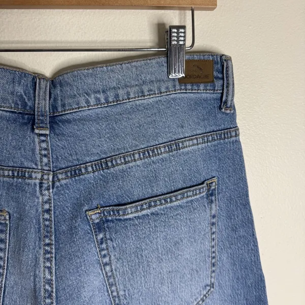 Jordache‎ Jeans Womens 6 Blue Baggy Mid-Rise Wide Leg Cropped Denim flare pants - Image 9