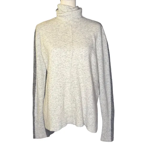 Athleta‎ Transit Colorblock Merino Wool Blend Sweater Sz XS - Image 3