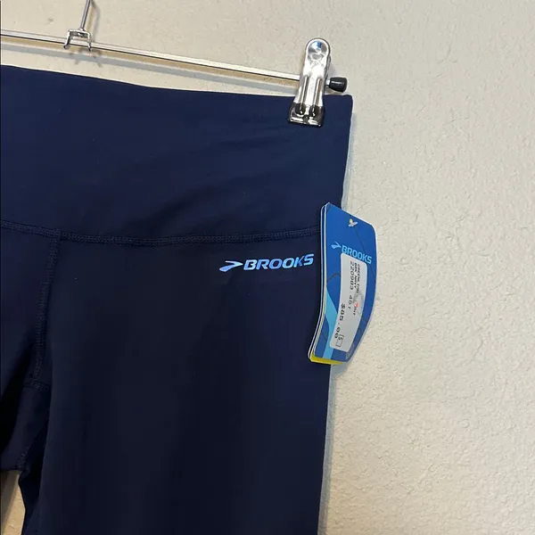 Brooks Green Light Tights in Navy Women’s‎ Size Small Running NWT - Image 2