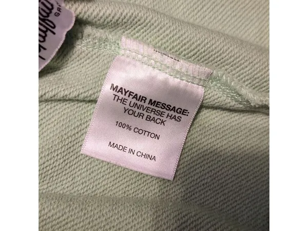 The Mayfair Group It Cost Zero Dollars To Be Nice Terry Sweat Shorts Size S/M - Image 5