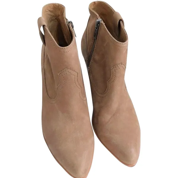 NEW FRYE Rory Ankle Booties in Ash - Image 7