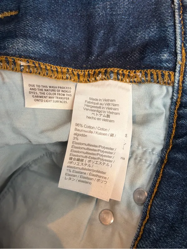 J. Crew women’s vintage slim straight blue jeans denim size 25P petite NWT - Image 9