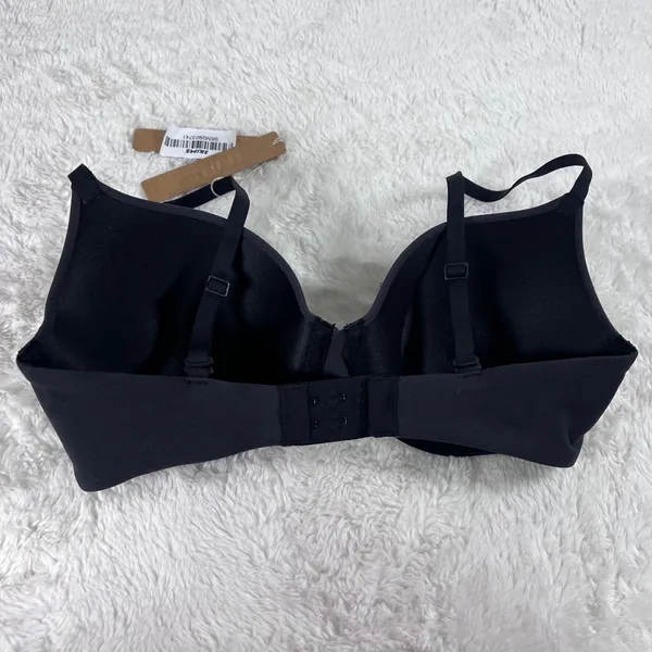 SKIMS Weightless Demi Bra Onyx‎ Black 32D Underwire Lightweight SKM2923741 NEW - Image 6