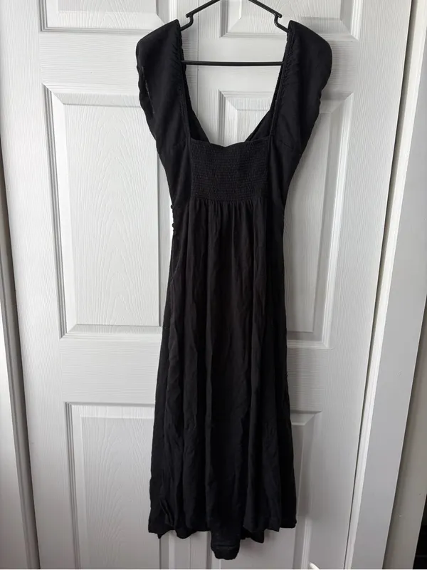 Free People Endless Summer Extra Dose Keyhole Cutouts Midi Dress - Image 6