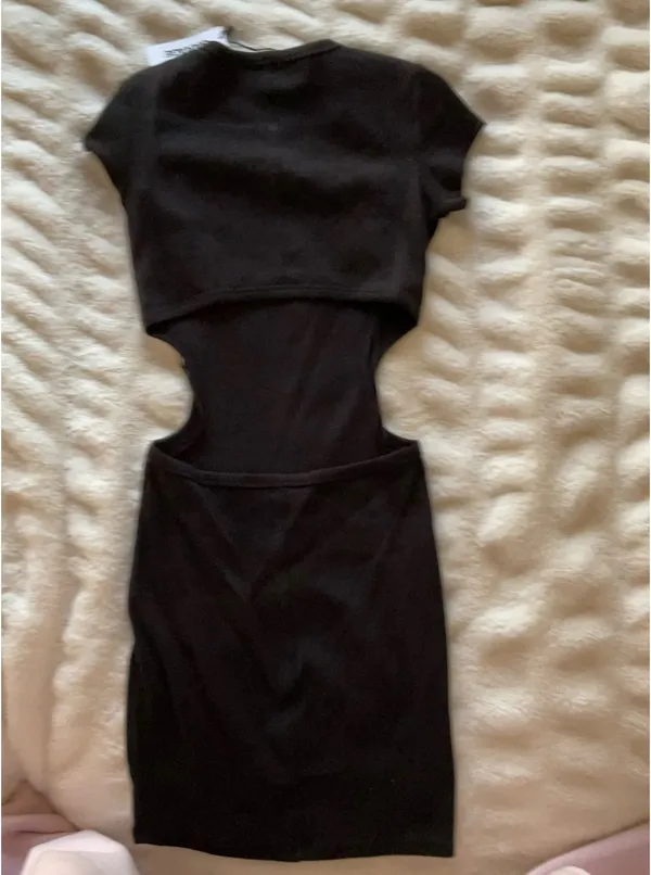 Garage tight black mini dress  - Image 2