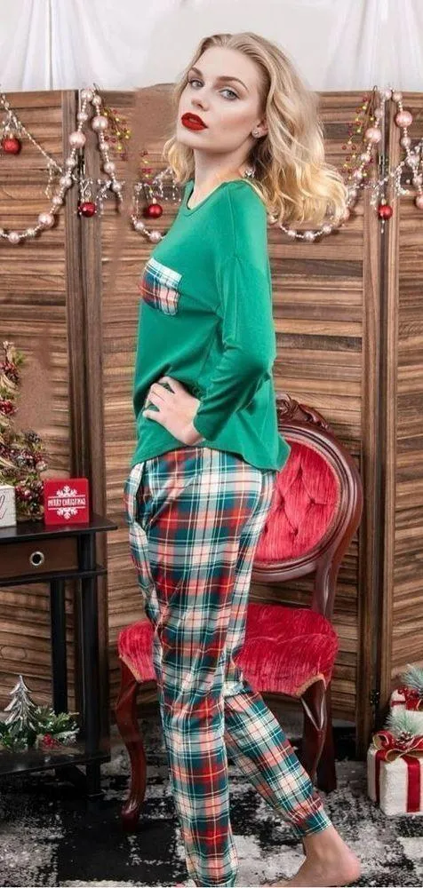 NEW Pajamas Set Top & Pant 2 Pc Loungewear Sleepwear S - Image 4
