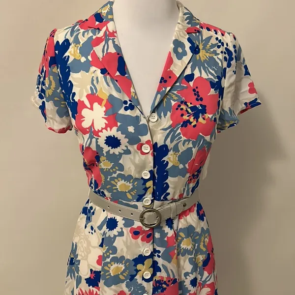 Modcloth Exciting Find Floral Dress - Image 6