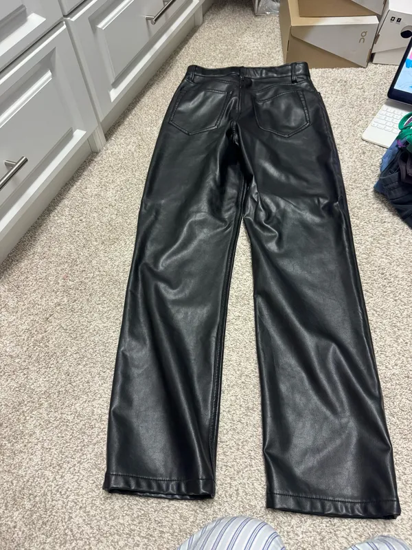 Abercrombie Leather Pants - Image 3