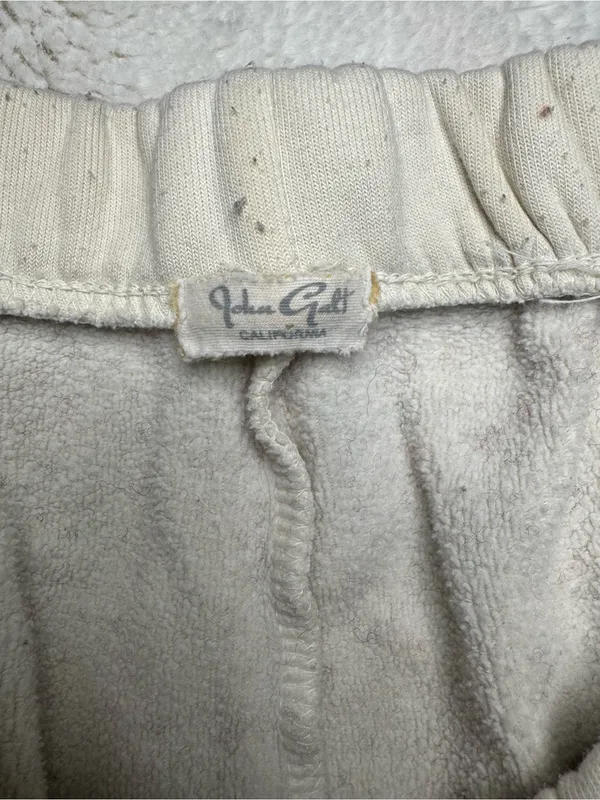 John Galt x Brandy Melville Cream Sweatpants 🤍 - Image 4