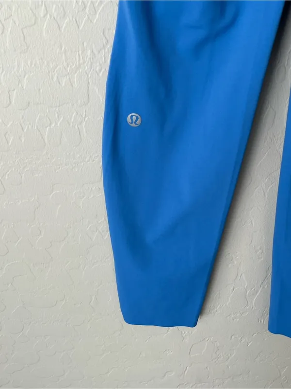 Lululemon base pace leggings brushed nulux for cold weather 6 blue Nile - Image 10