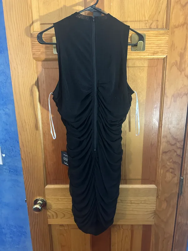 Lulus Black Mini Dress - Image 5
