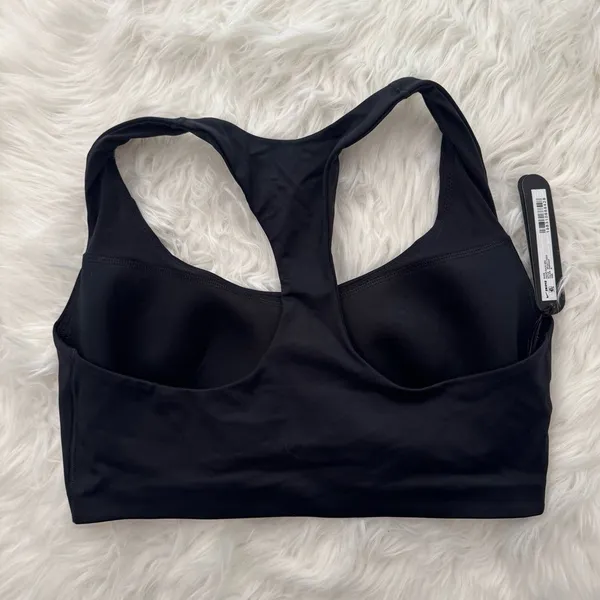 Nike Skims Shine Racerback Sports Bra Obsidian Size Medium - Image 7