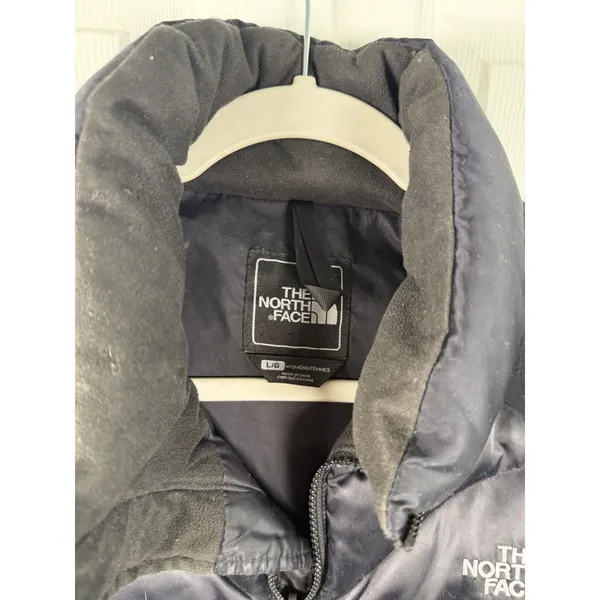 The North Face ALIT 550 Goose Down Winter Puffer Vest Jacket Womens Large Black - Image 2