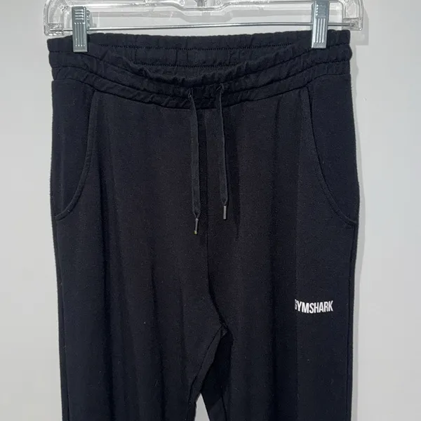 Gymshark Women's Jogger Black Size M Gym Workout Running Training - Image 4