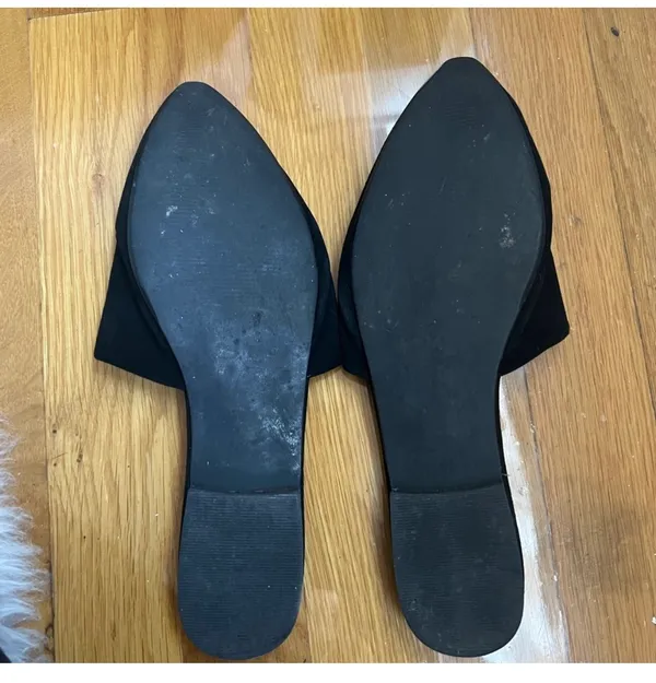 Steve Madden Black Suede Mules - Image 4