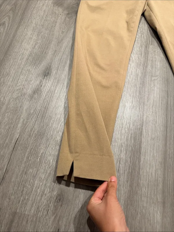 Banana Republic Camel Cropped Slim Ankle Pants - Image 5