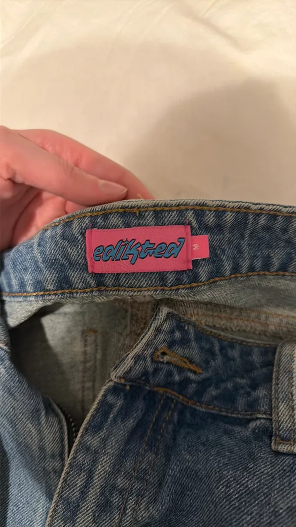 Edikted Skirt Denim - Image 3