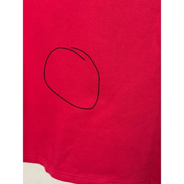 Quacker Factory Red Fall Thanksgiving Embroidered Sweatshirt Womens Medium - Image 10