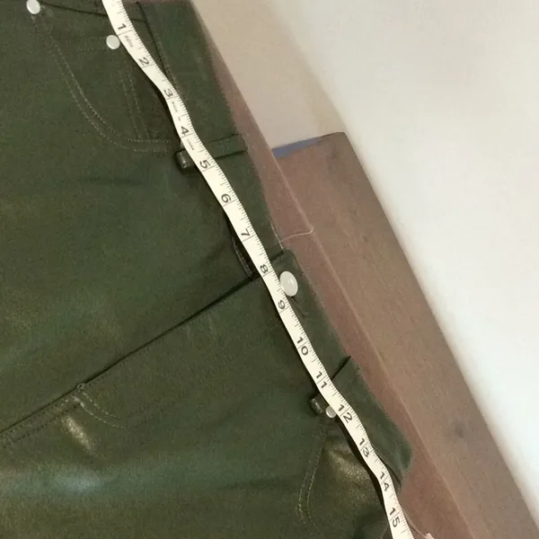 Anthropologie Midi Faux Leather Skirt Sz 4 NWT - Image 4