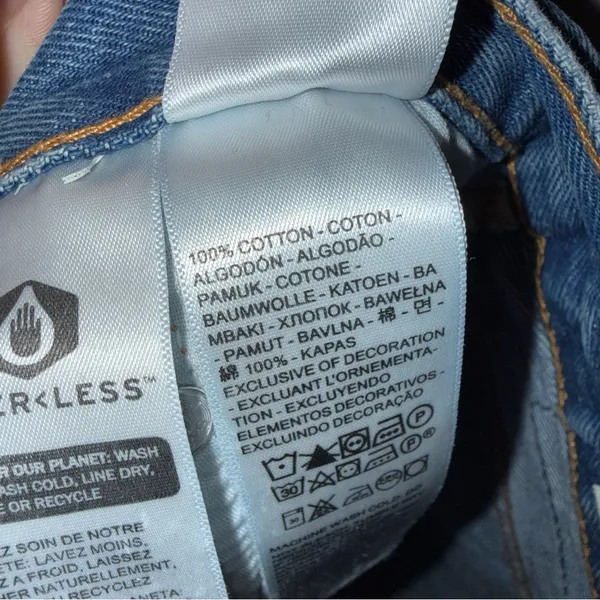 Levi’s‎ 501 Cut Off Jean Shorts Size 28 - Image 5