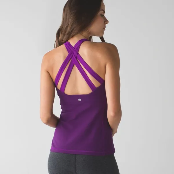 Lululemon Enhearten Tank purple size 2 - Image 2