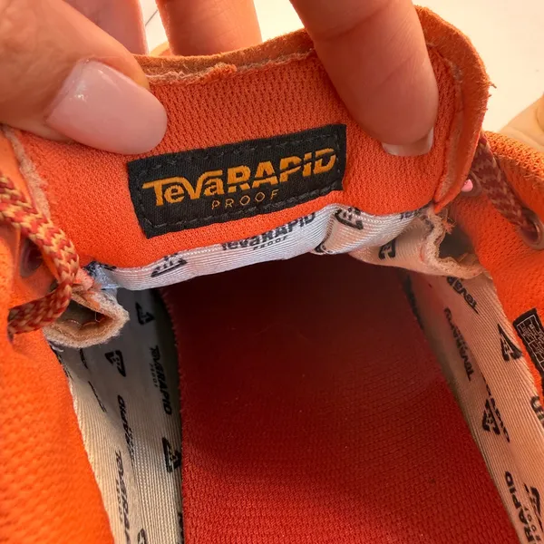 Teva Geotrecca Low PR Hiking Shoes Orange Pink Tan Waterproof Sneaker Women 9 - Image 10