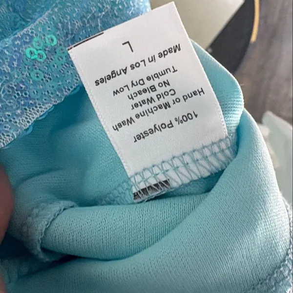 Lucy In The Sky blue sequin dress - Image 8