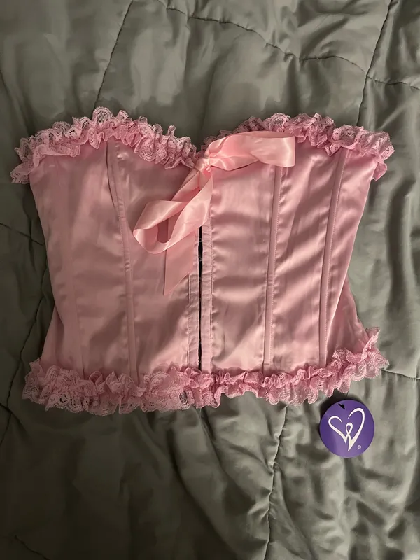 Windsor Corset Top Pink - Image 2