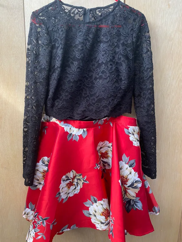 Macy's Red Homecoming Dress - Image 2