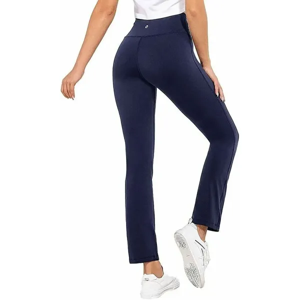 BALEAF Yoga Pants for Women Straight Leg Slim Fit Workout Casual Pants Size XS - Image 2