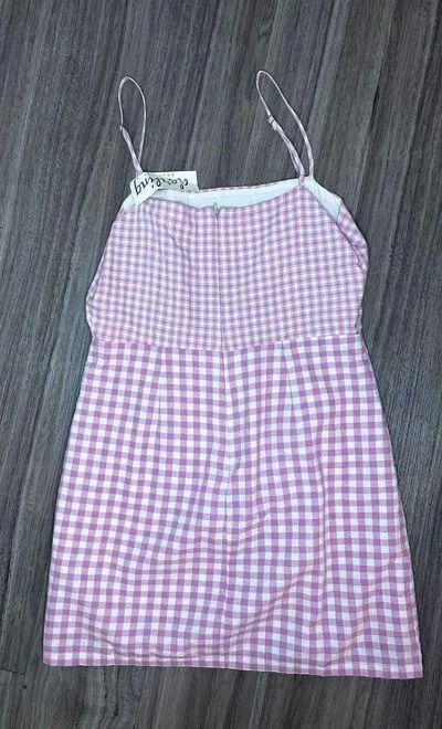 Darling Boutique NWT Gingham Mini Dress - Pink/White - S - Image 3