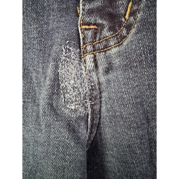 Madewell The Wide Leg Jeans Women’s Size 28 Petite Medium Blue Wash Stretch - Image 5