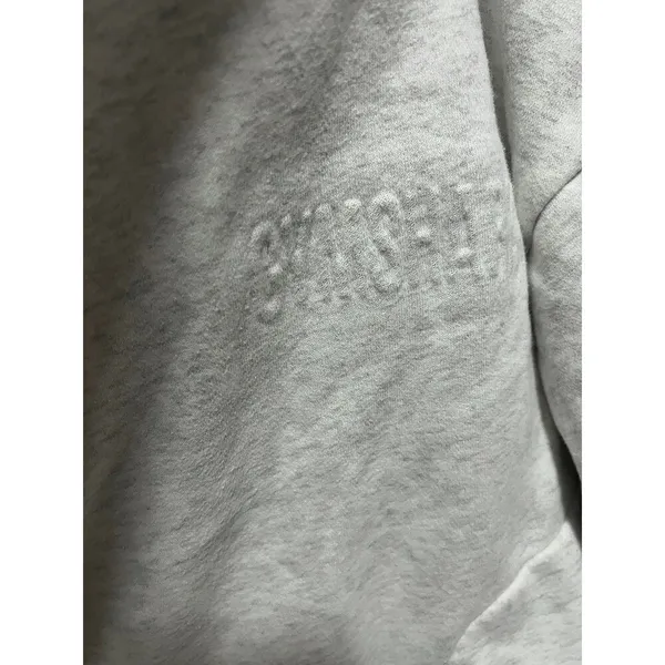 Gymshark mock neck grey sweatshirt - Image 3