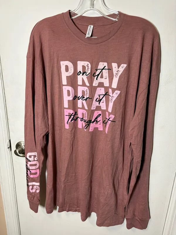 Cute faith-inspired long sleeve tee – cozy everyday top - Image 4