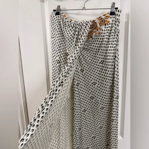 Free People Antique Combo Column Asymmetric Midi Skirt - Image 2