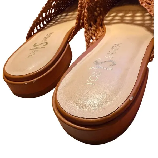 YOSI SAMRA Jade Weave Mule Women's Sz. 8 - Image 7
