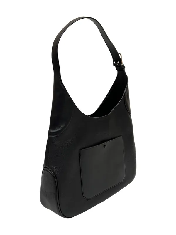 Kate Spade New York Black Pebble Leather Aster Shoulder Bag - Image 8